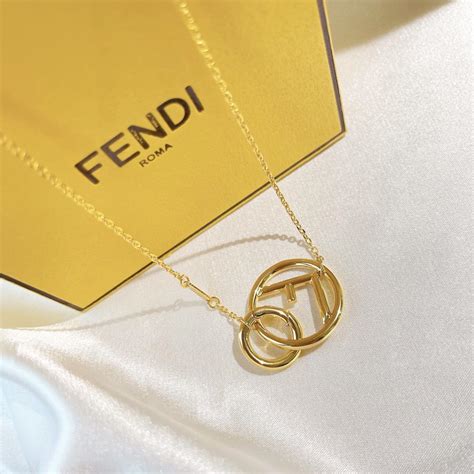 collane lettera fendi|Collana F is Fendi .